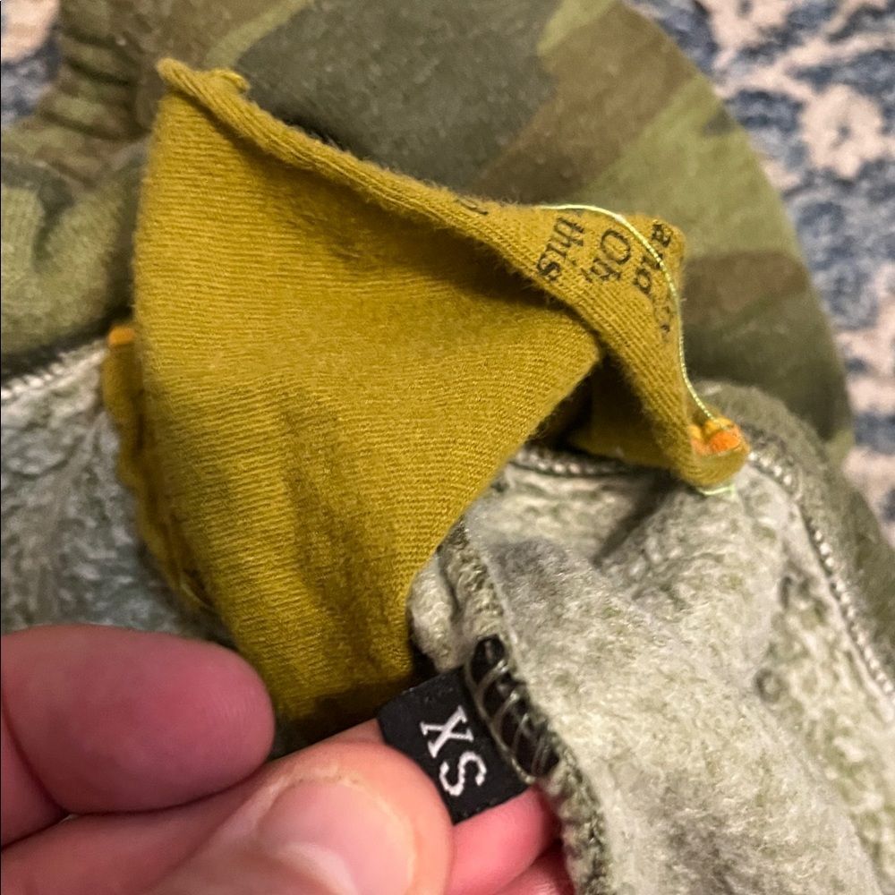 SOLD Aviator Nation Camouflage Rainbow Stripe Joggers Modern Athleisure Lounge - Picture 10 of 14